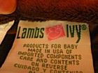 Lambs   Ivy baby Picasso nursery Window Valance sage Green dark Brown