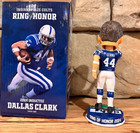 Mib 2024 Dallas Clark 44 Ring Of Homor Bobble Head Indianapolis Colts Mint Box