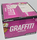 Valken Graffiti  68 Caliber Paintballs Case 2 000 Ct Light dark Blue Yellow Fill