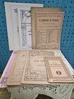 17 Metropolitan Opera   7 Various Antique vtg Opera Ephemera Libretto Programs