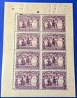 Belgian Congo 1931 50 C  Musicians Booklet Pane Mi-hb135 Violet Mnh Og  blbk