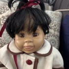       vintage Syndee   s Crafts Jaya Doll   African American   Black Hair Brown Eyes
