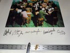 Oasis 1998 Lp The Masterplan Facsimile Autographs Original Print Promo Poster