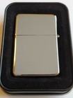 Star-1 High Polish Chrome Lighter W  Metal Makeup Junkie Emblem