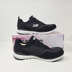 Women s Skechers Flex Appeal 3 0  black white  Sneaker   13069w   Size 7 Wide