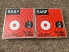 Basf Lp35 Reel To Reel Tape 7  1800ft Long Play Lh Hifi Lot 2 Vintage Sealed New