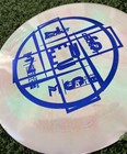 Rare Discraft Esp Zeus Misprint     cotton Candy Swirl     Distance Driver Golf Disc