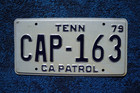 1979 Tennessee Civil Air Patrol License Plate