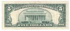 U s  - Series 1995  5 00 Federal Reserve Note  front Shifted Error 