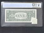  1 1985 Federal Reserve Note Printed Foldover Error - Pre-back Print Pcgs 45ppq