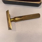Vintage Gillette Safety Razor Set In Case 1940 s