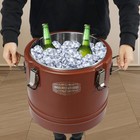 Insulation Food Soup Warmer Catering Box Stainless Food Pan Carrier Cooler 21qt