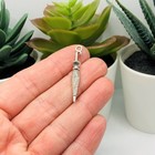 Antiqued Silver Closed Umbrella 3d Charms  35x6mm - Us Seller