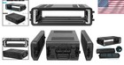 Sturdy 19  Rackmount Flight Case - Shock Mount Protection