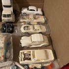Vintage Amt Revell Mpc Lot Of 12 Junkyard White Party All Unpainted Cars   Parts