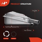 Fuel Tank With Lock Ring   O-ring Compatible C10 C20 C30 K10 K20 K30 Pickup
