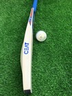 English Willow Plain Cricket Bat Grade A Thick Edge Free Ball   Nature In India 