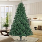 6 Ft Green Christmas Tree With Plastic Stand Tips Preattached Branches  New