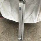 3 Used Pearl Icon Straight Drum Rack Horizontal Square Aluminum 40 Inches Long