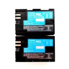 Genuine Canon Lp-e6n Li-ion Battery Lot Of 2 Tested   Works
