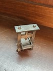 Vintage Miniature Printing Press Die Cast Pencil Sharpener In Box Hong Kong 