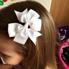40piece 3 Inch Boutique Grosgrain Ribbon Pinwheel Hair Bows Alligator Clips F   