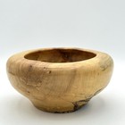 Spalted Wood Turned Bowl Beautiful Colors 6 5 X 3 Inches Hand Made