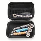   6pack   3 2  Metal Lay Flat Detachment Tobacco Smoking Hand Pipes With Caps