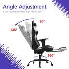 Gaming Chair Ergonomic Computer Racing Style Office Chair Adjustable High Bac   