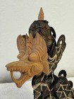 Rare Vintage Asian Dragon Coin Money Statue Unique Piece Of Art