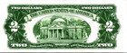 1953  2  red Seal  Legal Tender Vf-cvf Fr  1509