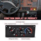 For Peterbilt Truck New A c Heater Climate Control Module Panel Switch Q21-6119