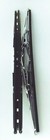 22  Inch Chrome Double Blade Windshield Wiper 2pc Set All Season 