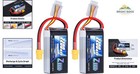 3s 2200mah Lipo Battery Pack For Rc Vehicles  Drones  And Airplanes  11 1v