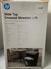 Hp Slide Top Crosscut Shredder - Cc16