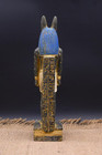 Rare Ancient Egyptian Antiquities Statue God Anubis God Of Death Pharaonic Bc