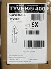 Dupont Tyvek 400 Disposable Coveralls 5xl White  qty 25 