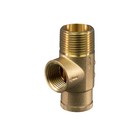 Brass 3 4 In  Pressure Relief Valve  75 Psi