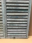 Antique Pair 16x49 House Window Wood Louvered Shutters Shabby Vtg Chic 718-26b
