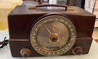 Vintage Zenith Am Fm Brown Bakelite Tube Radio Model Y825 Chassis 8t01z