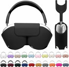 Apple Airpods Max Smart Case Cover  Soft Pu Leather Travel Protective Case  Blac