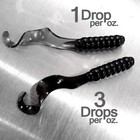 New 1 Oz Black Essentials Color Fishing Soft Plastic Bait Lure Making Plastisol