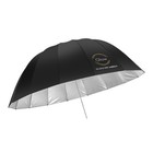 Glow Easy Lock Large Deep Silver Fiberglass Umbrella  51  