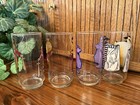 Vintage Mcdonald s Collector Glass Set 4 Grimace Hamburglar Mayor Mccheese Crook