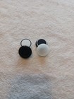 4pk Silicone Analog Thumb Stick Grip For Xbox One Xbox360 Wii U Blk wht