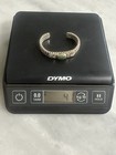 Vintage Navajo Sterling Silver Designer David Reeves Turquoise Cuff Bracelet