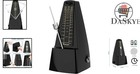 Versatile Mechanical Metronome - Ideal For Piano  Guitar  And Violin Practices