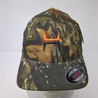Mossy Oak Fitted Hat Camo L-xl Embroidered Flexfit Hunting W tags
