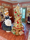 New artist Ooak Dollhouse Miniature 1 12 Scale Tree Christmas Holiday Decor gift