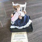 World Of Miniature Bears  967 Nanny Tina Richardson Limited Rocking Baby Rocks 